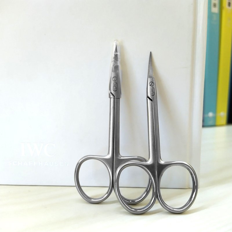 【ME5】Thin blade precision shears (curved) - Other - Stainless Steel Silver