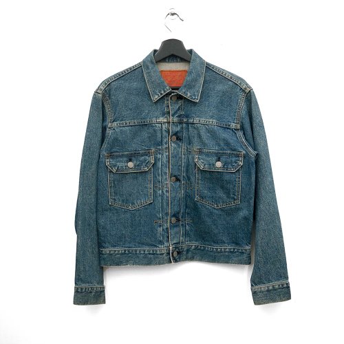 LEVI'S 507XX 71507 TYPE II 2nd generation denim jacket with red