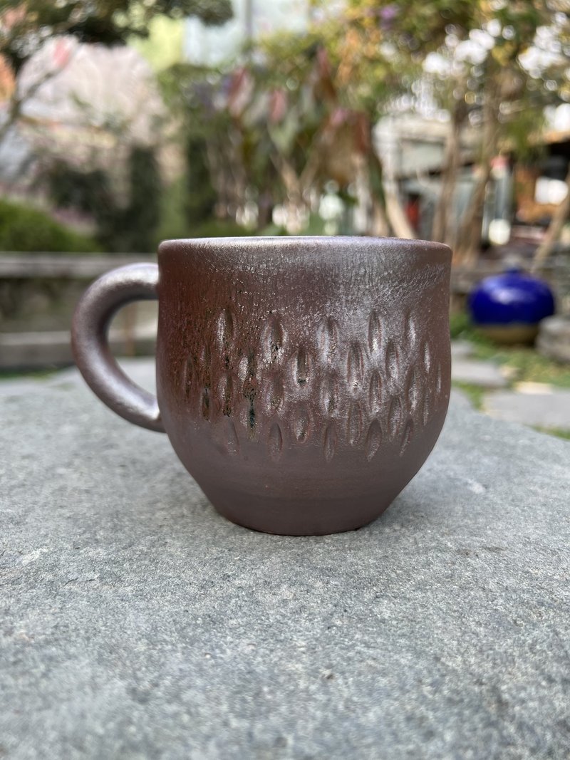 柴燒馬克杯/造型馬克杯/落灰 - 咖啡杯/馬克杯 - 陶 