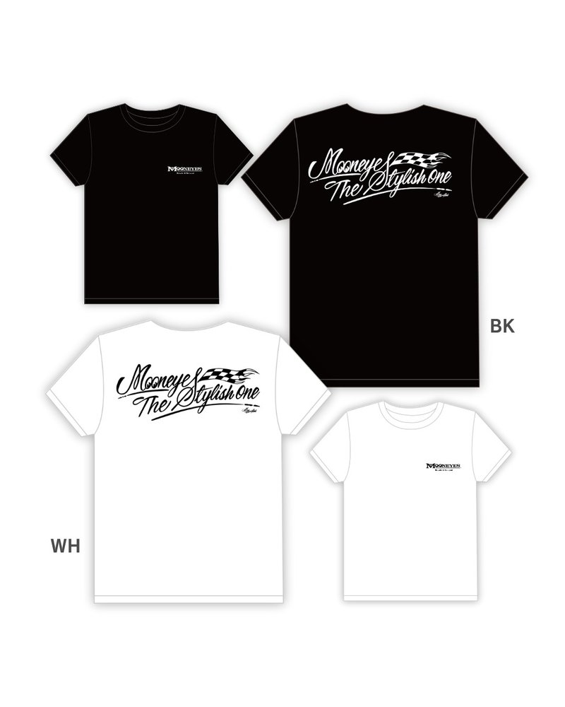 MOONEYES-the stylish one T-shirt 短袖上衣 黑/白兩色可 - 女 T 恤 - 棉．麻 
