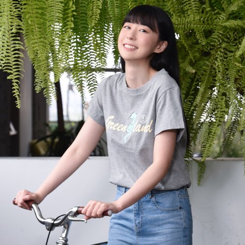 7th island 【臺灣跳島系列Tee】綠島海馬郵箱。中磅細纖純棉。透氣舒適版