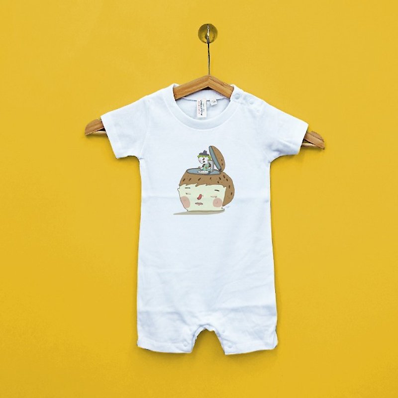 Good incomprehensible Family fitted baby Japan United Athle cotton short-sleeved package fart clothes feeling soft - Other - Cotton & Hemp 
