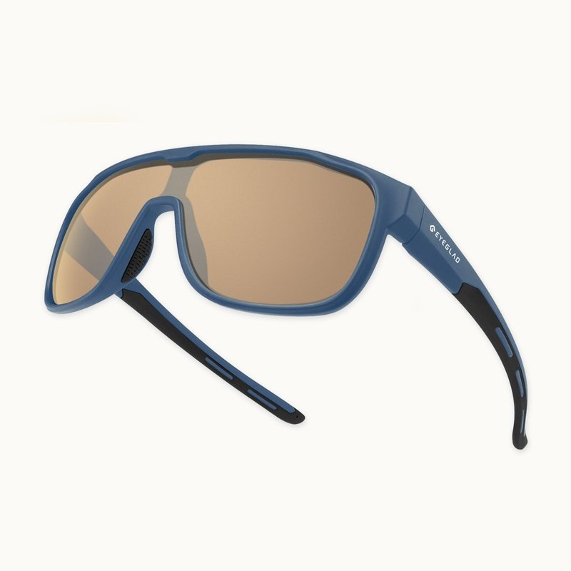 Mars Casual Polarized Sunglasses | UV400 Misty Blue - จักรยาน - พลาสติก 