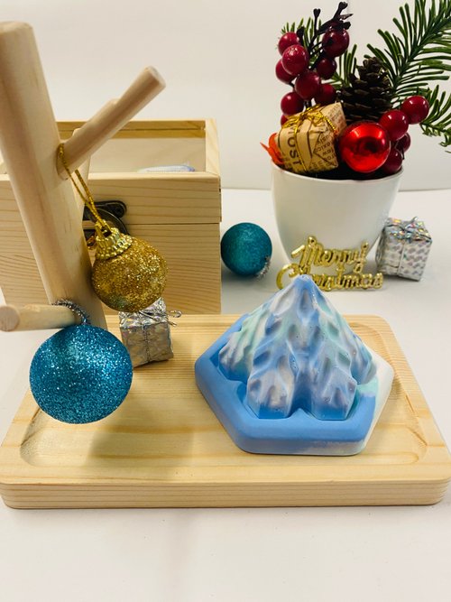 Soapreety 美妍皂工坊 雪花聖誕樹 snow christmas tree aroma stone