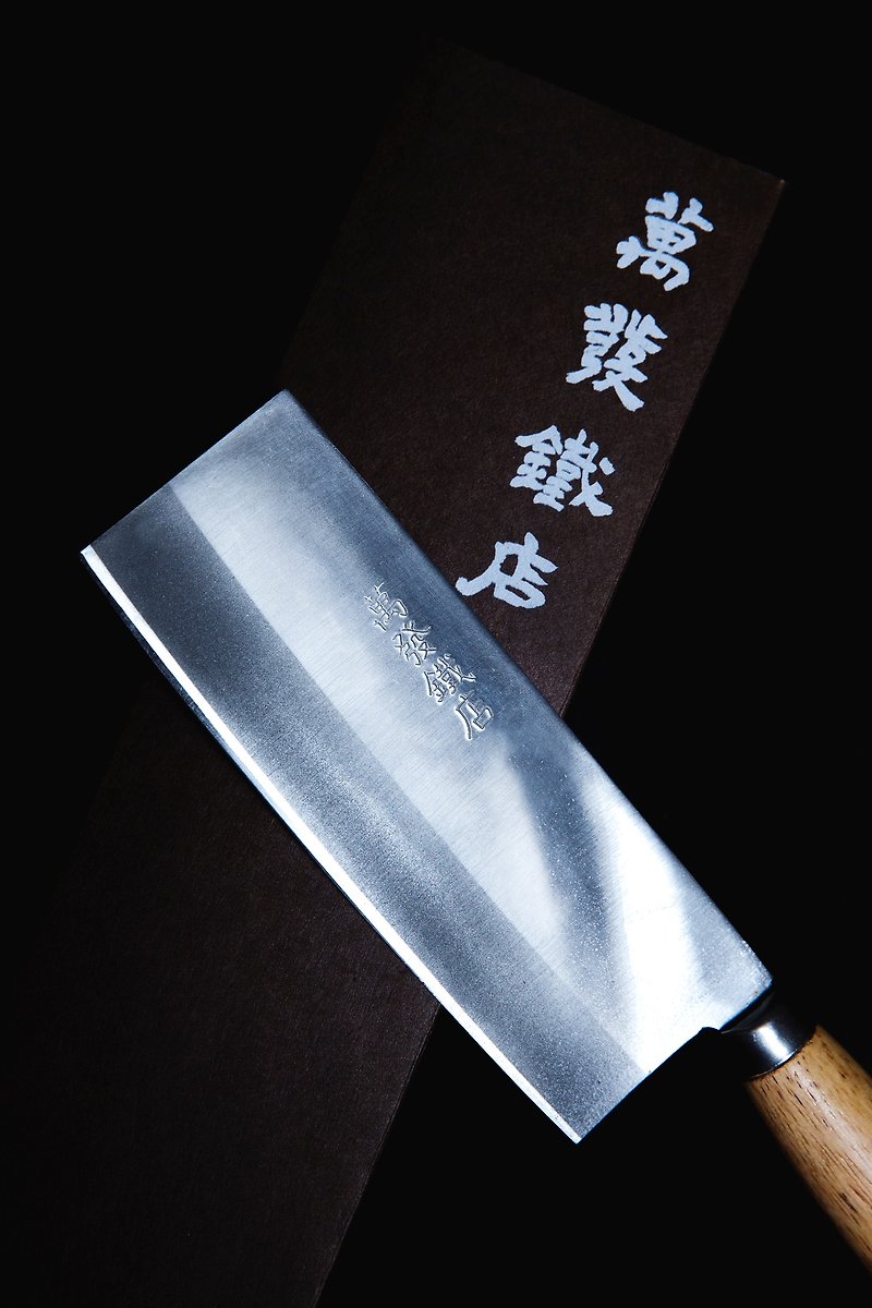 Wanfa hit iron shop X Gan Le Wen Chuang - redesigned classic knife - มีด - โลหะ สีเทา