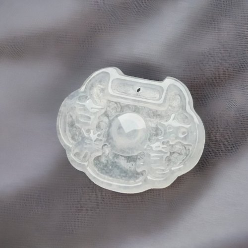瓔珞珠寶盒 E.L.Jewelry Box 冰種翡翠吉祥如意牌 | 天然緬甸玉翡翠A貨|送禮