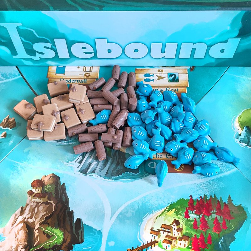 與 Islebound 棋盤遊戲兼容的豪華資源代幣。 - 桌遊/卡牌 - 其他材質 