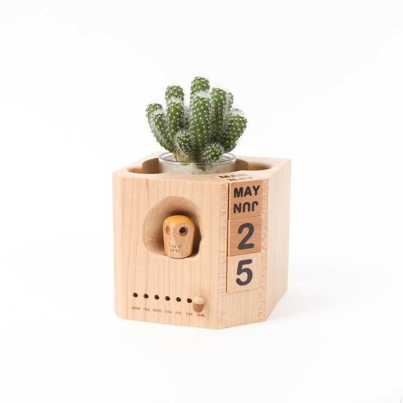 Wooden Plant Container Digital Product Stand Holder| 1251020 GREENFUL LIFE - Plants - Wood 