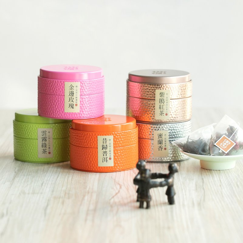 【Tea Old Seven】Tea At Home Slow Living Small Cans Full Series / Experience Five Tea Tastes at Once - Tea - Other Materials 