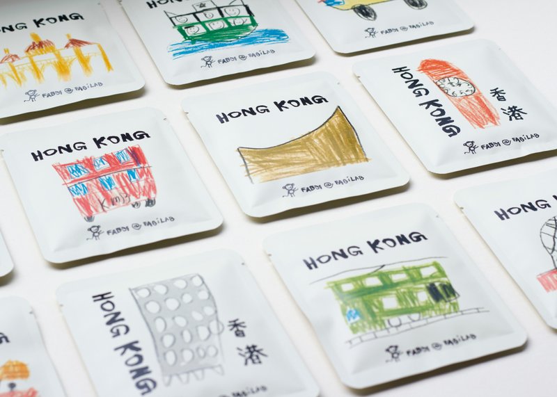 【2024 Christmas Gift Idea】HK from the eyes of a 6-year-old - Coffee - Other Materials 