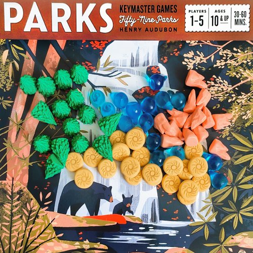 Holy Tokens 與 PARKS 棋盤遊戲相容的豪華資源代幣