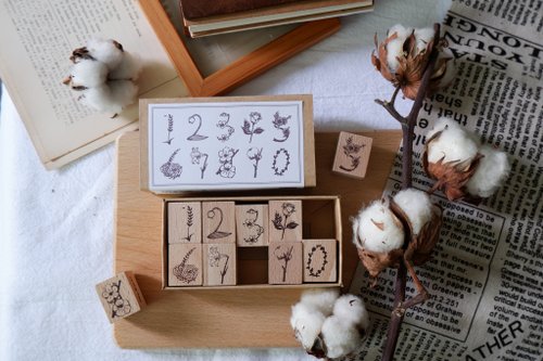 Animals Rubber Stamp Set