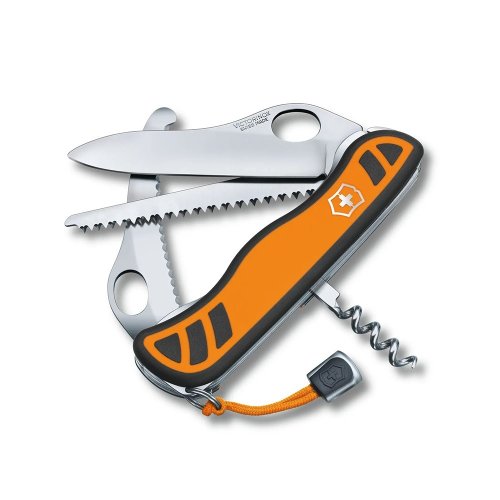 城市視角 VICTORINOX 瑞士維氏 瑞士刀 6用/111mm/橘黑 0.8341.MC9