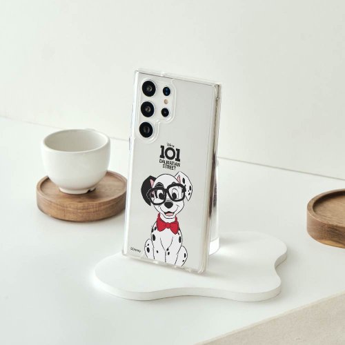 TOYSELECT Disney Cats And Dogs-101忠狗款小斑防摔透明SAMSUNG手機殼