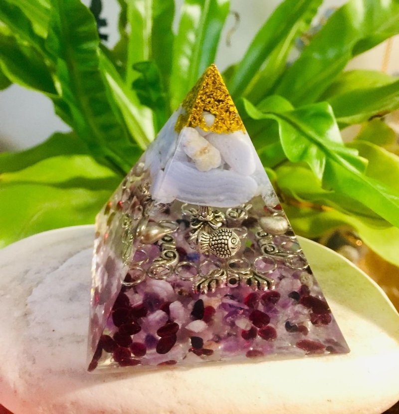 【零。無限】銀魚/盈餘 奧根塔 添財運/好人緣 - 燈具/燈飾 - 半寶石 