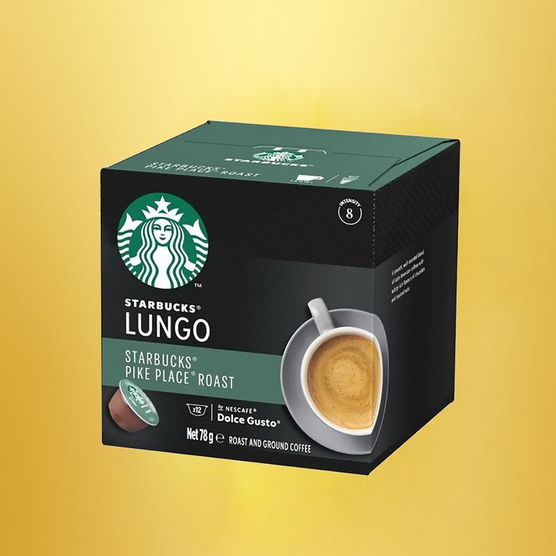 【Dolce Gusto】Starbucks Pike Market Americano Medium Roast 12pcs x3 Boxes - Coffee - Other Materials 