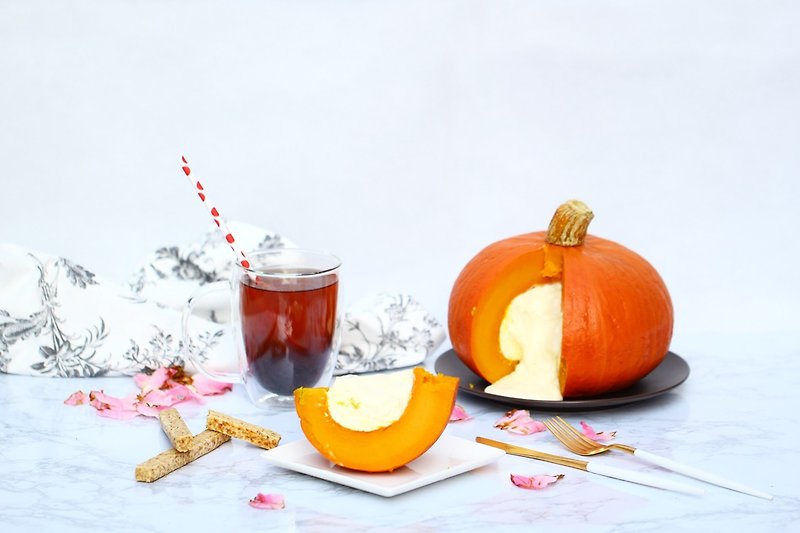 Pre - Dongsheng pumpkin cheesecake - Mother's Day - อาหารเสริมและผลิตภัณฑ์สุขภาพ - อาหารสด 