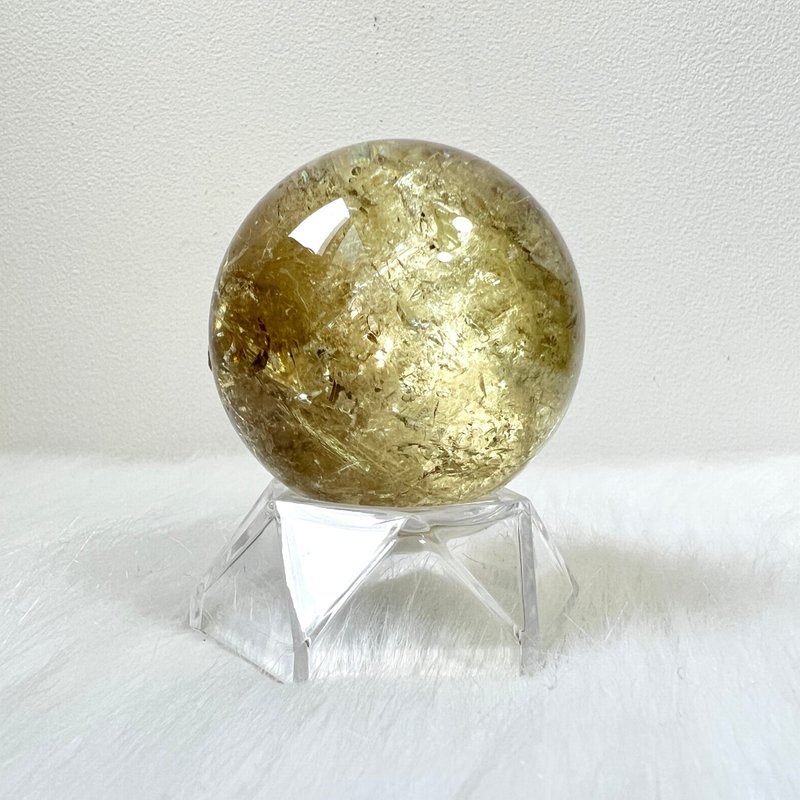 黃水晶球 | 水晶 | 水晶球 | 水晶擺件 - 擺飾/家飾品 - 水晶 黃色