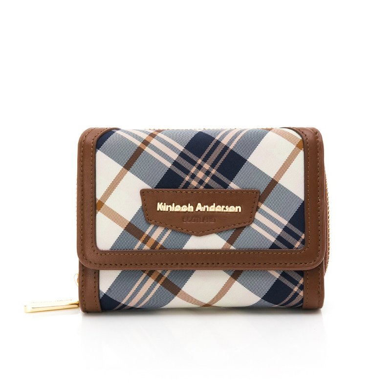 【金安德森】Marian 折疊中夾-咖啡 - 銀包 - 真皮 咖啡色