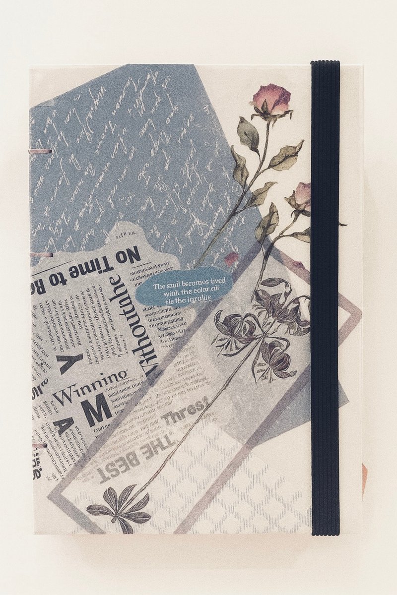 A6手縫筆記本 手工書 2026手帳  手縫書 線裝書 - 筆記本/手帳 - 紙 