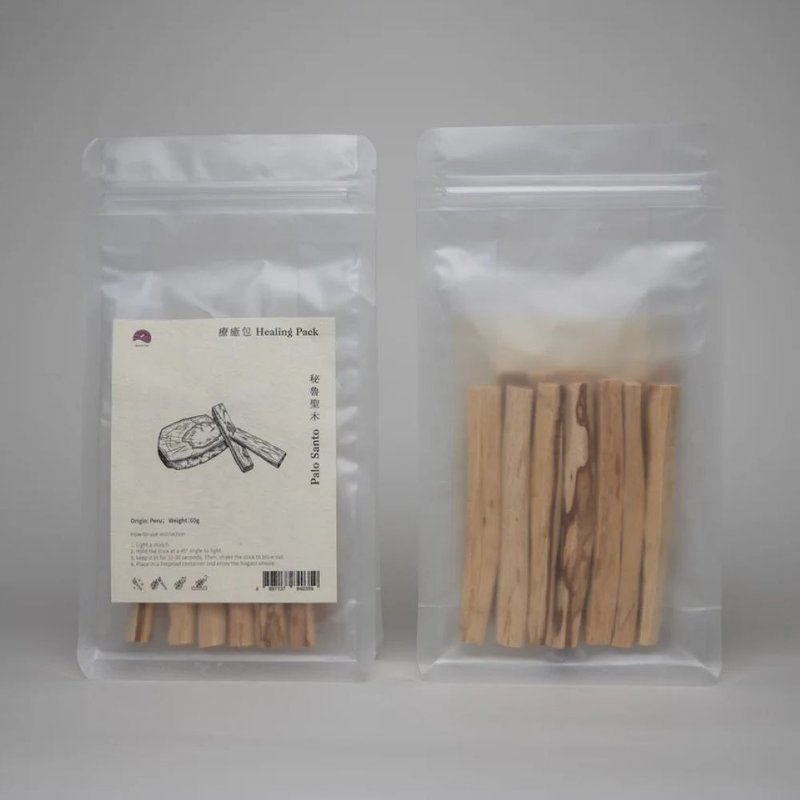 【香木原材料】ペルー産パロサント、空間浄化、室内香 - アロマ・線香 - 木製 カーキ