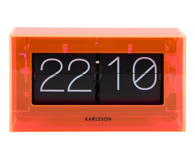 【値下げ:半額以下】スタジオニコルソン スリップオンクロッグ カールソン KARLSSON Wall / Table clock Boxed Flip KA5620ST