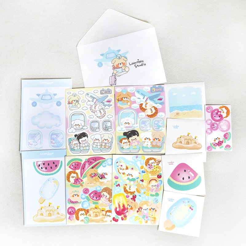 Summer sticker pack - 貼紙 - 紙 