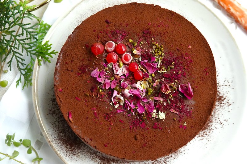 Brandy Cherry Chocolate**Vegan** - Cake & Desserts - Fresh Ingredients Brown