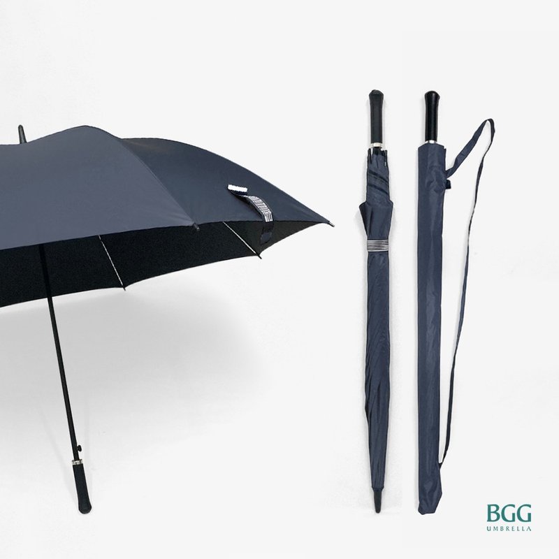 BGG 34 inch Auto Open UV Cut 100% Windproof Huge Size Umbrella - Umbrellas & Rain Gear - Other Materials Blue