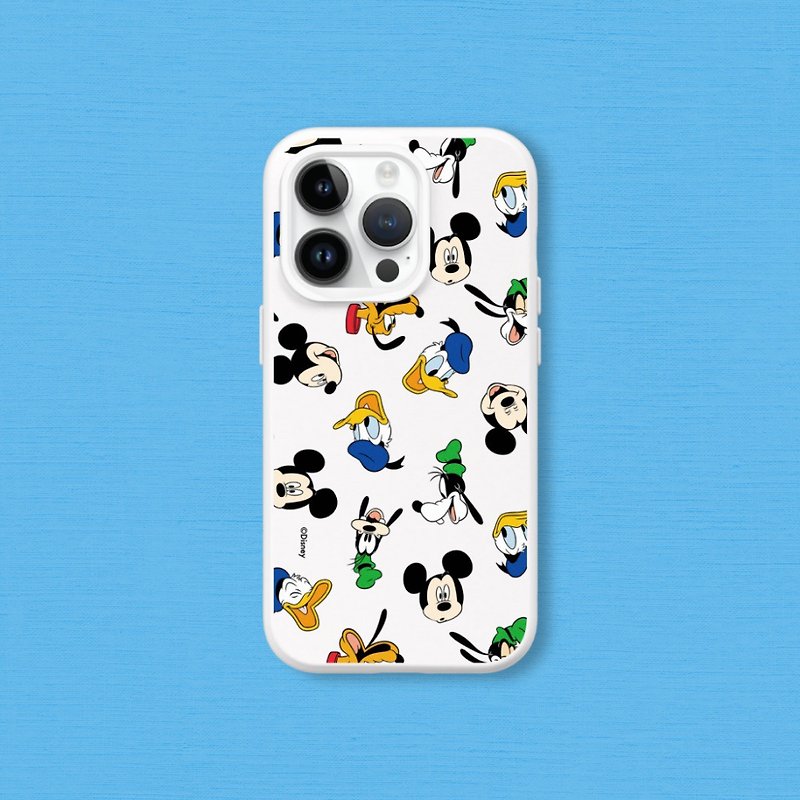 SolidSuit經典背蓋手機殼∣迪士尼-米奇/Sticker-米奇與他的朋友 - 手機配件 - 塑膠 多色