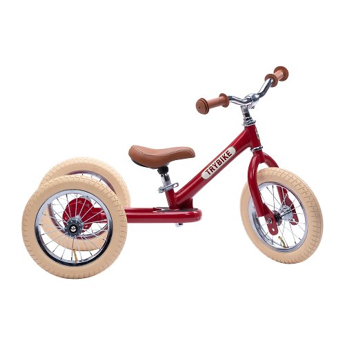 Little Wonders 親子概念店 Trybike - 2合1漸進式平衡車/滑步車 - 紅色