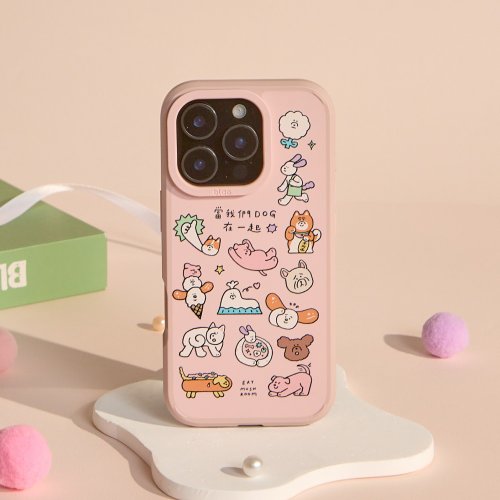TOYSELECT 食菇當我們dog在一起峽谷強悍MagSafe iPhone手機殼