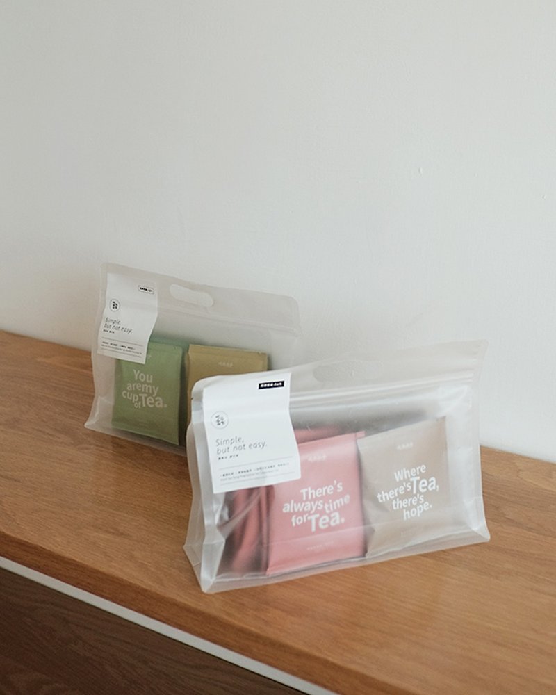 Pyramid Tea Bag Set-Simple Carry Bag - Tea - Other Materials 