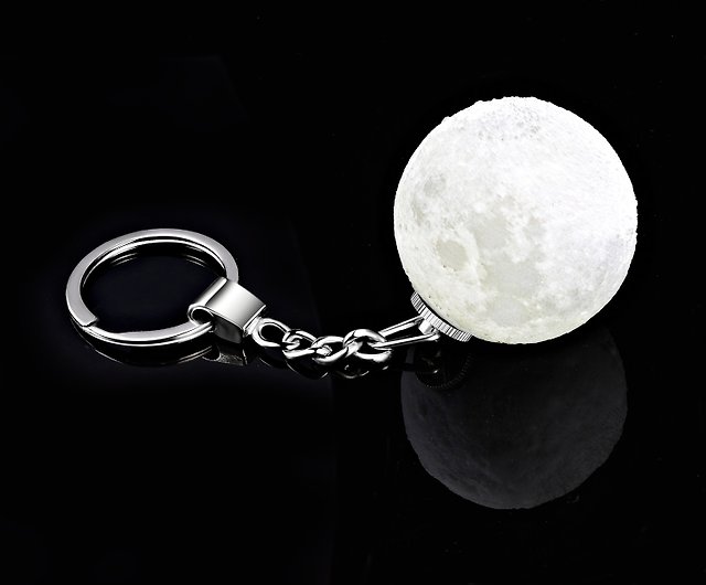 Mini 3D Moon Keychain
