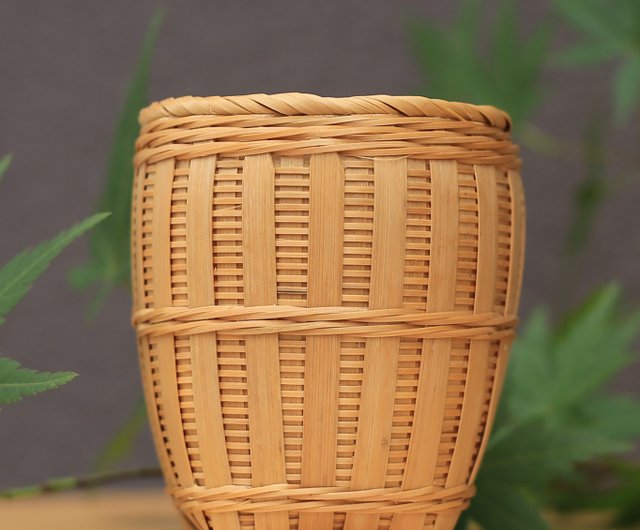 煎茶道具　竹編細工　朱塗　食籠　茶籠　提籃 m75449462786_1.jpg?1729821503