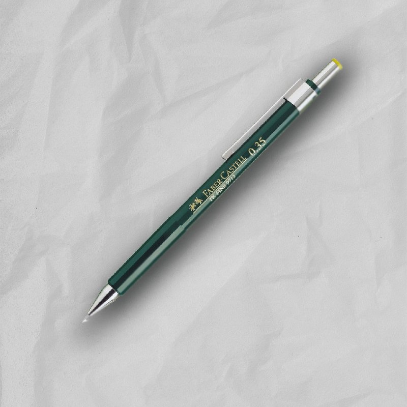 Faber-Castell 高級0.3mm製圖自動鉛筆(原廠正貨) - 鉛筆/自動鉛筆 - 其他材質 綠色
