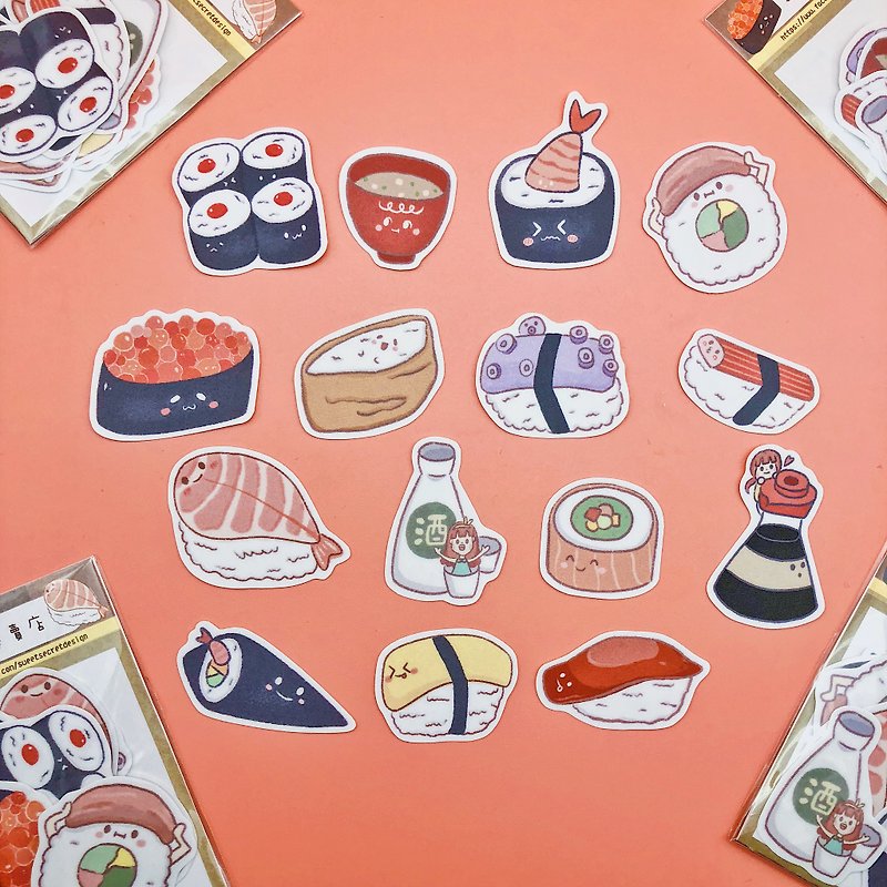 SUSHI store / sticker pack - Stickers - Paper 
