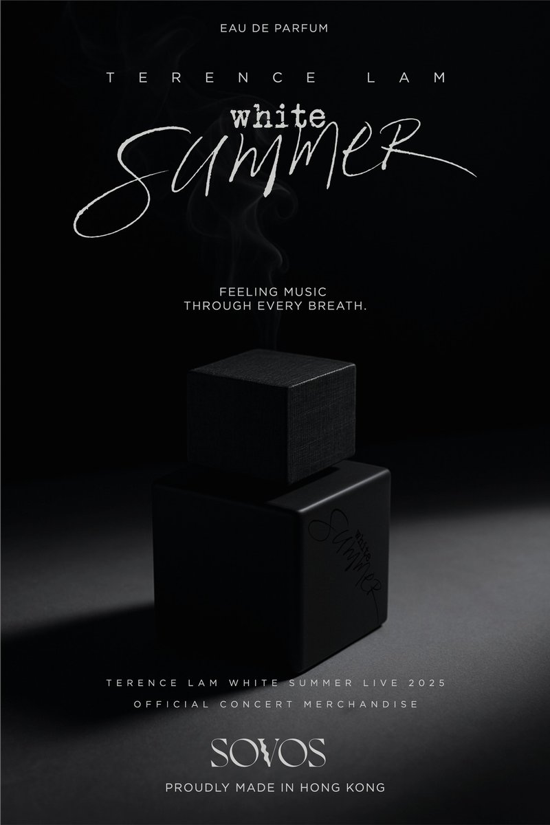 SOVOS × 林家謙 WHITE SUMMER 演唱會限定香水系列 - Black 黑色 - 香水/香膏 - 精油 