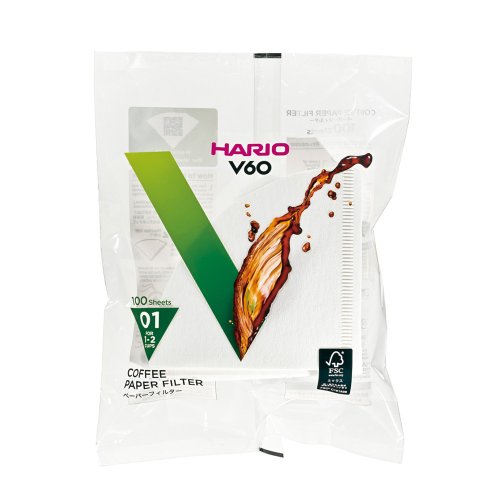 HARIO 【HARIO】V60無漂白01濾紙110張/VCF-01-110W