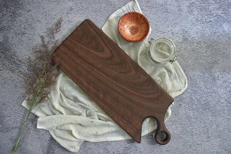 Walnut Chopping Board│Cooking Banquet Plates│The whole board is non-splicing, non-toxic and safe - Serving Trays & Cutting Boards - Wood 
