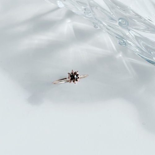 BOHO BELLE jewelry Sunshine茶晶戒指