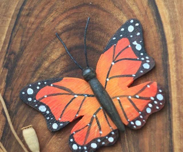 Wooden butterfly sales toy