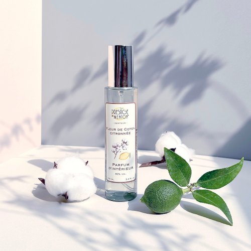 AdA 比頌 法國Prestige de Menton 檬田之香-棉花檸檬 居家香氛噴霧100ml