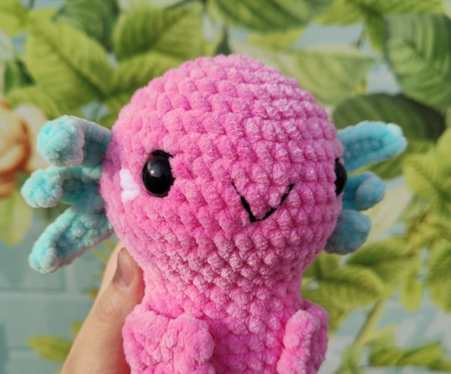 Amigurumi Axolotl, Confetti Axolotl, Axolotl, Axolotl Plush, Axolotl ...