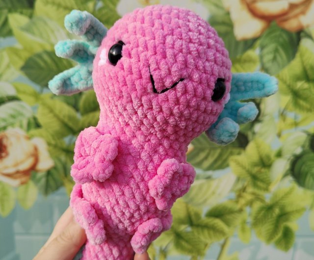 Amigurumi Axolotl, Confetti Axolotl, Axolotl, Axolotl Plush, Axolotl 