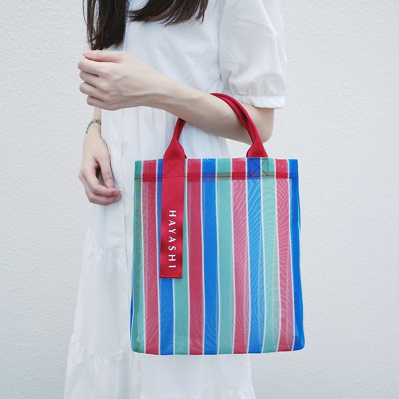 Hayashi department store portable eggplant bag (small) - Handbags & Totes - Other Materials 