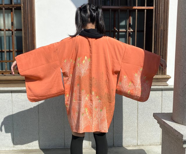 Orange haori store