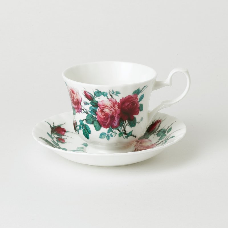 英國 RK | English Rose 英倫玫瑰 230ml 杯盤組 - 茶壺/茶杯/茶具 - 瓷 多色