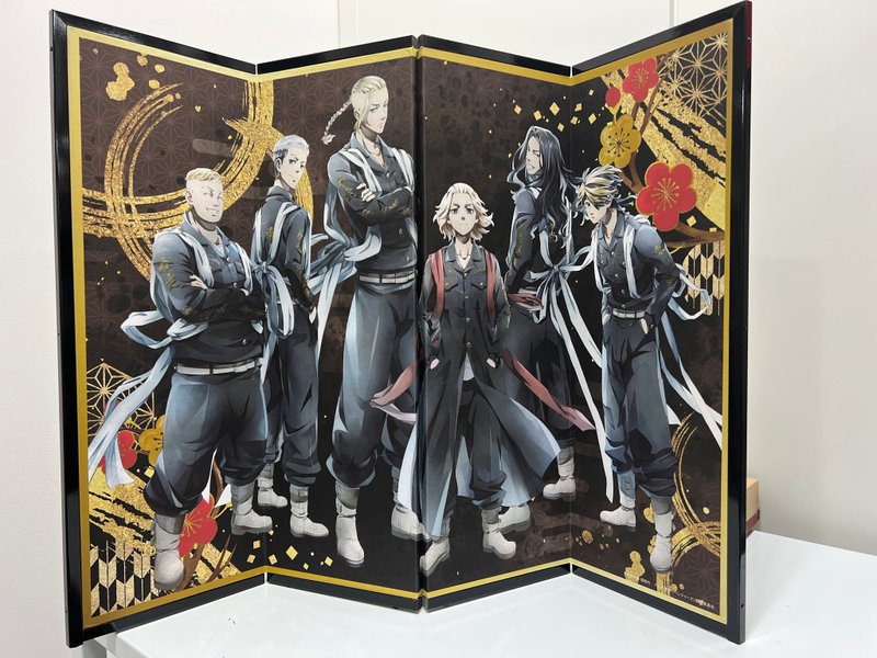 【Tokyo Avengers】Japanese style desktop screen - Items for Display - Paper Black