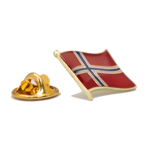 A-ONE Norway挪威 國家胸徽 金屬別針 國旗胸徽 國旗別針 國家胸針 造型